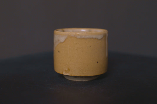 cup, birch glaze, adinkra symbols, stoneware