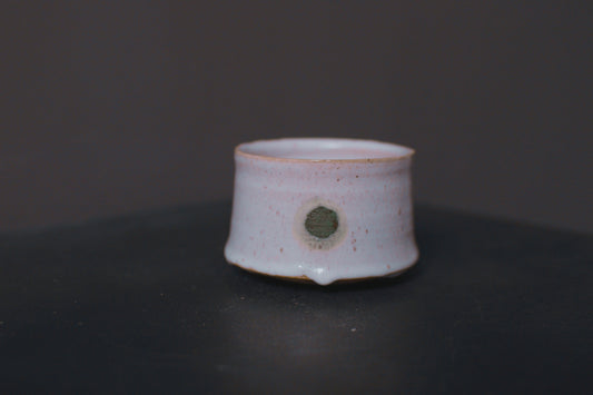 cup, cream glaze, glossy, stoneware