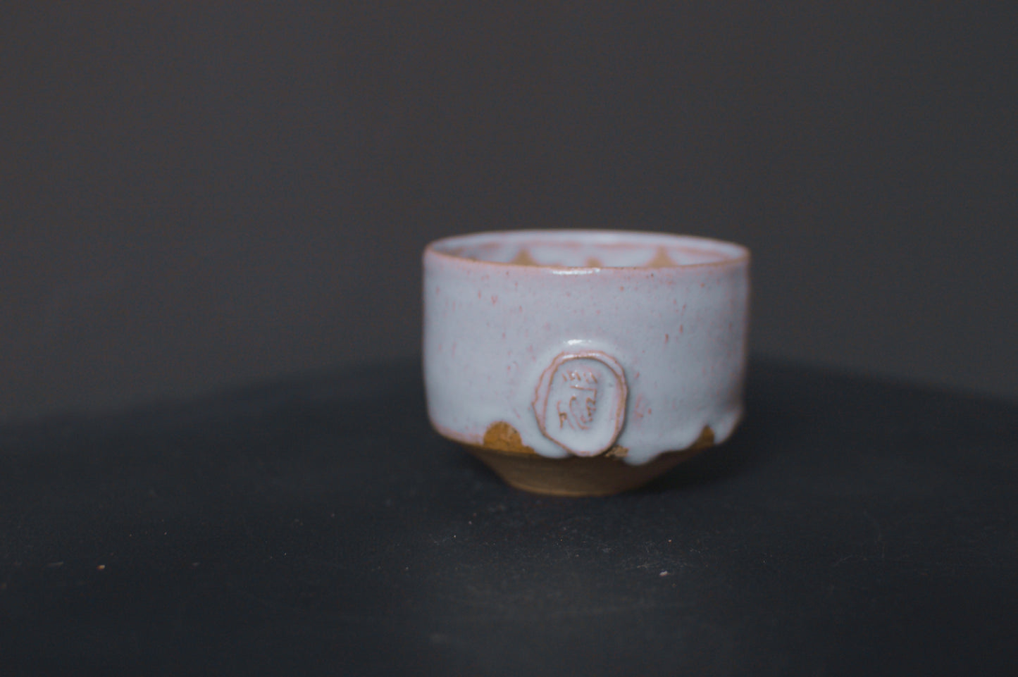 cup, cream glaze, glossy, stoneware
